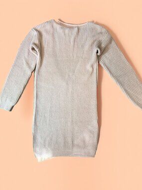 Women’s Boohoo Rose Long Sleeve Low Back Sweater Dress Size Small